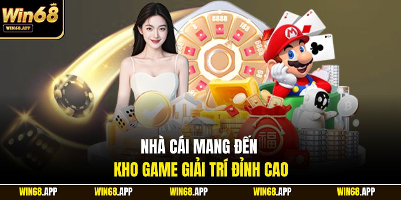 Nhà cái mang đến kho game giải trí đỉnh cao